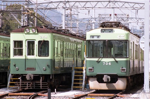 京阪電鉄大津線260形264＆700形706 [0001849]