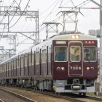 阪急電鉄7000系7006F 試運転