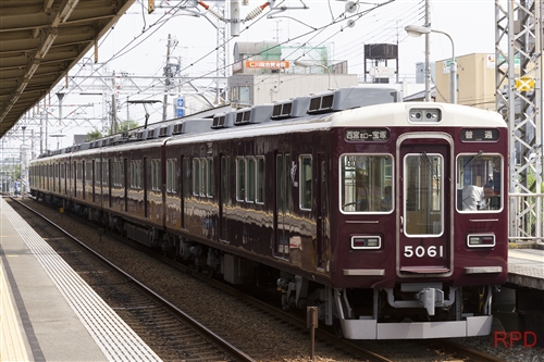 阪急電鉄今津線5000系5061