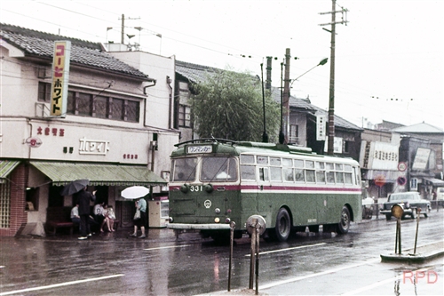 大阪市営トロリーバス300形331 